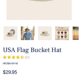 Panama Jack Cream Hat with Blue Trim